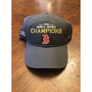 Nike MLB Boston Red Sox 2018 World Series Champions Hat Legacy91 Snapback
